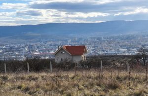 Panoramă superbă a Clujului de pe Drumul Fânațelor